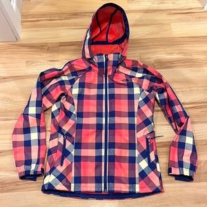 The North Face Ski Jacket Orange Pink Performance